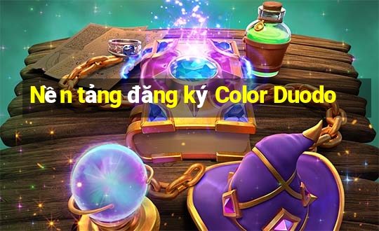 Nền tảng đăng ký Color Duodo