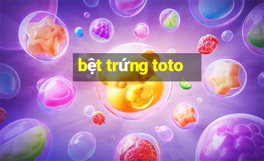 bệt trứng toto