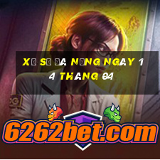 xổ số đà nẵng ngày 14 tháng 04