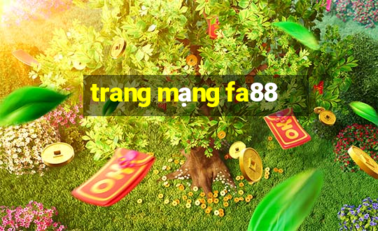 trang mạng fa88