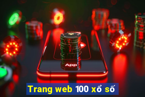 Trang web 100 xổ số