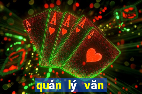 quản lý văn bản hành chính