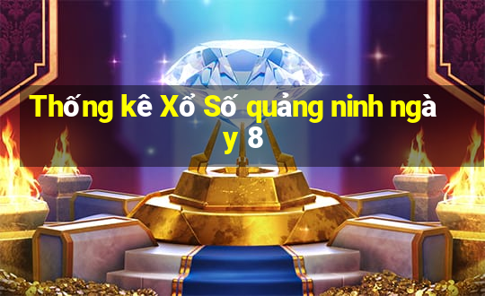 Thống kê Xổ Số quảng ninh ngày 8