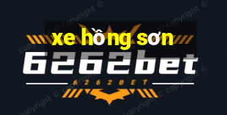 xe hồng sơn