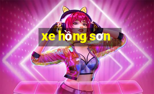 xe hồng sơn