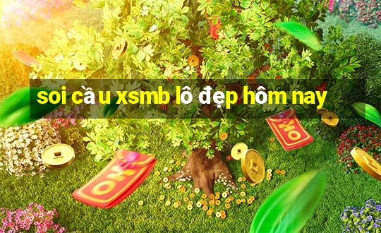 soi cầu xsmb lô đẹp hôm nay