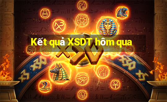 Kết quả XSDT hôm qua