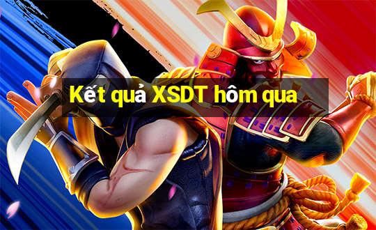 Kết quả XSDT hôm qua