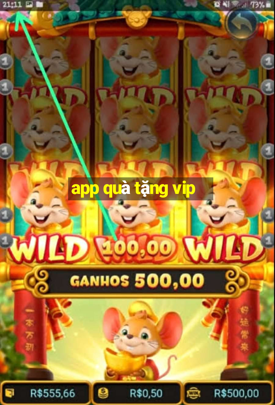 app quà tặng vip