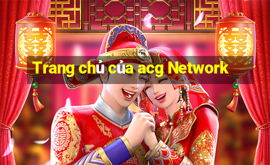 Trang chủ của acg Network