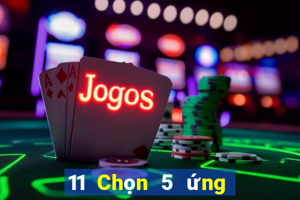 11 Chọn 5 ứng dụng xổ số