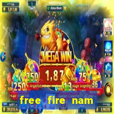 free fire nam mới nhất