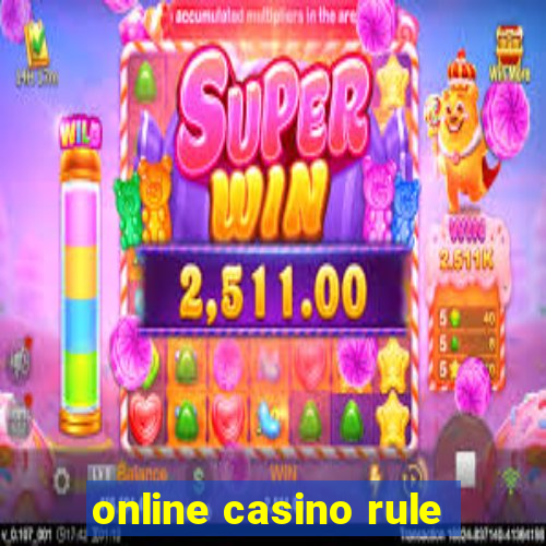 online casino rule