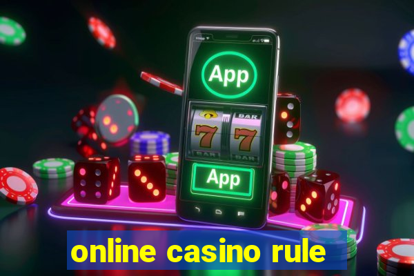 online casino rule