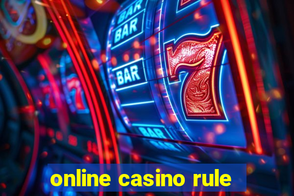 online casino rule