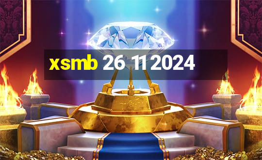 xsmb 26 11 2024