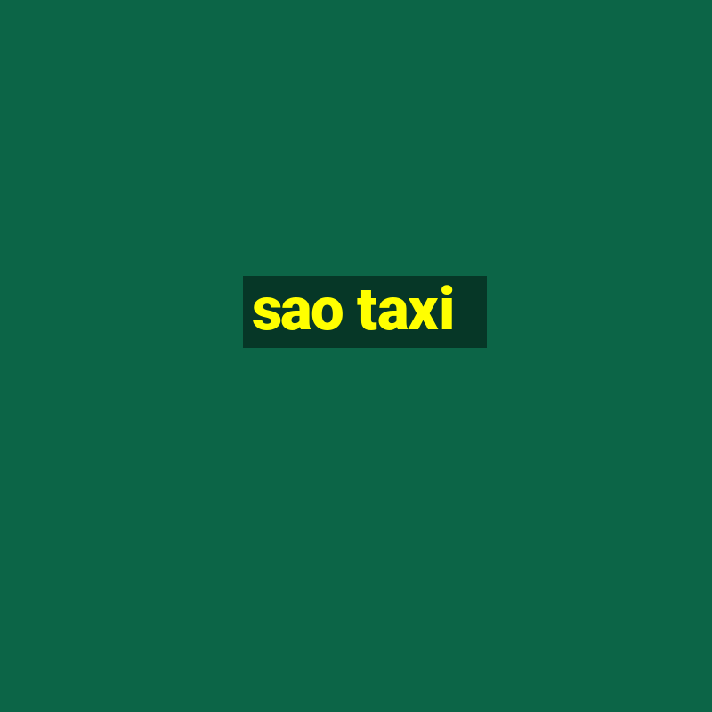 sao taxi