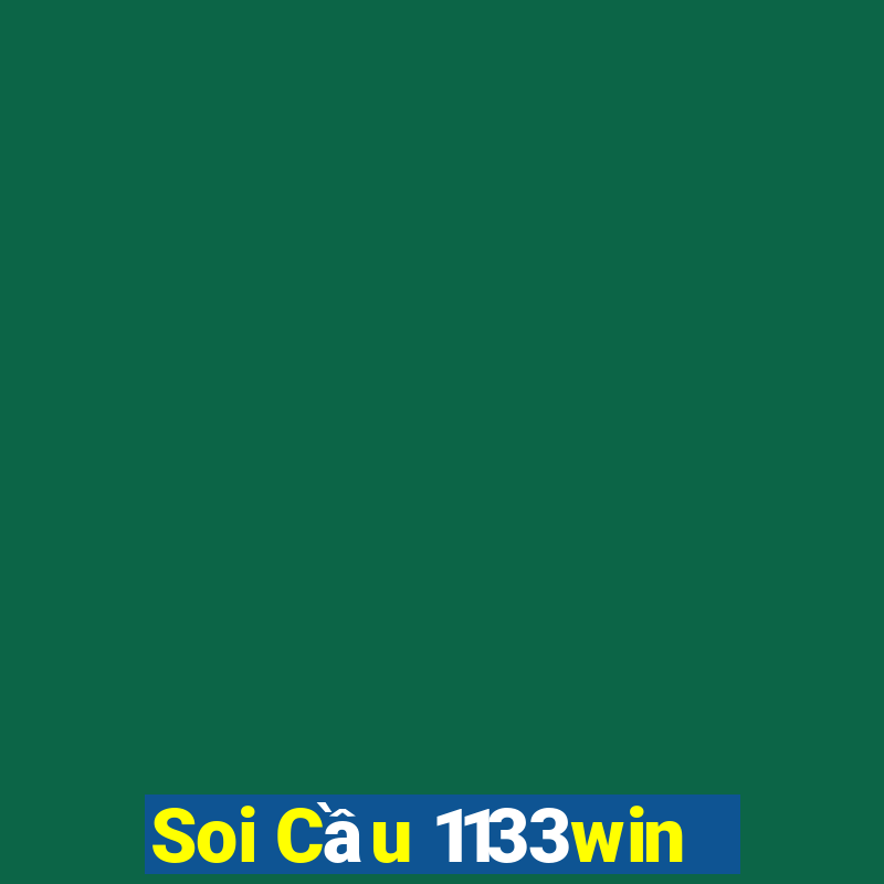 Soi Cầu 1133win