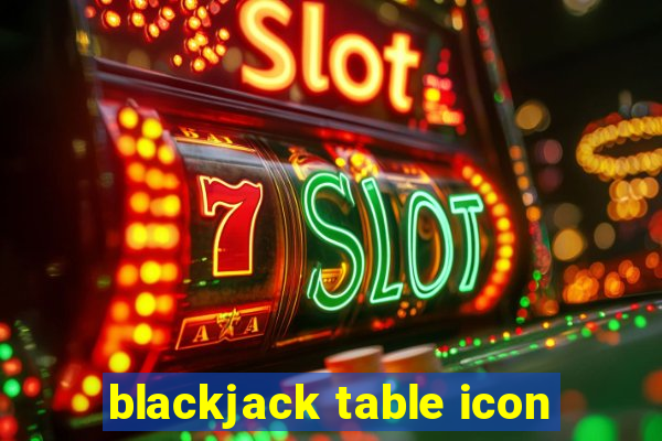 blackjack table icon