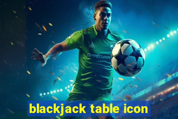 blackjack table icon