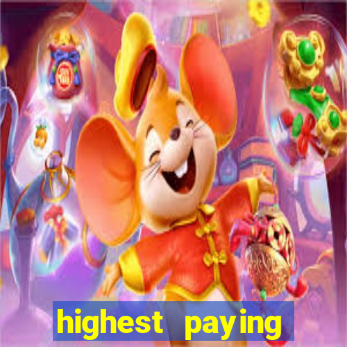 highest paying online casino