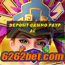 deposit casino paypal