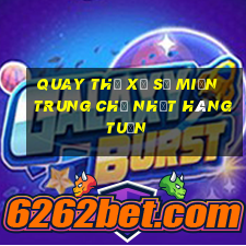 quay thử xổ số miền trung chủ nhật hàng tuần