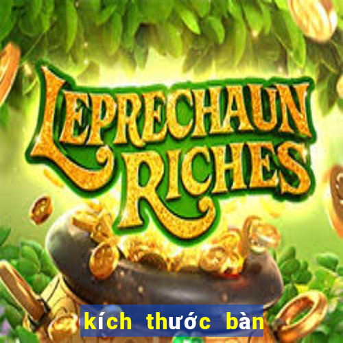 kích thước bàn bida chuẩn