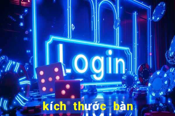 kích thước bàn bida chuẩn