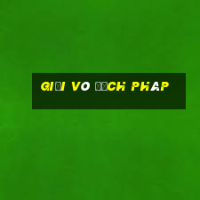 giải vô địch pháp