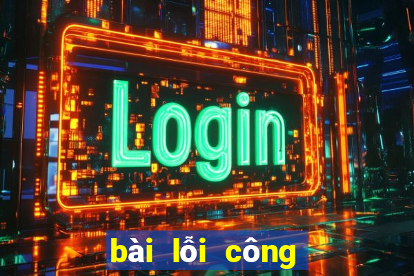 bài lỗi công ty giá rẻ