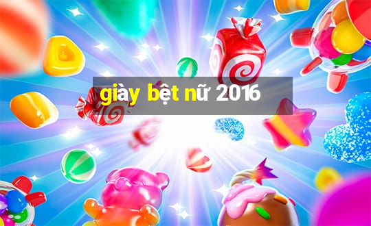 giày bệt nữ 2016