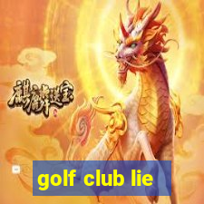 golf club lie