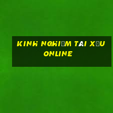 kinh nghiệm tài xỉu online