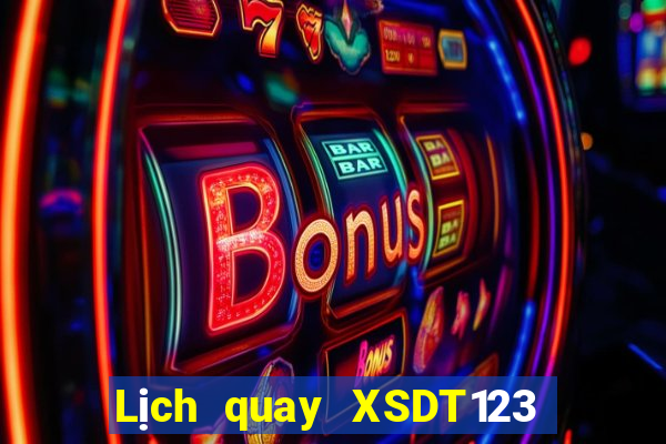 Lịch quay XSDT123 ngày 23