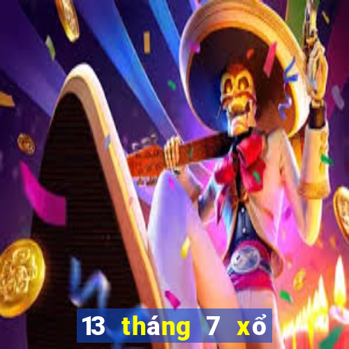 13 tháng 7 xổ số tây ninh