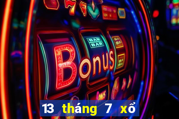 13 tháng 7 xổ số tây ninh