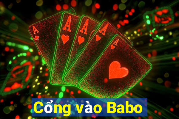 Cổng vào Babo