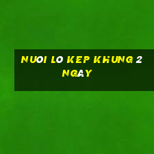 nuôi lô kep khung 2 ngày