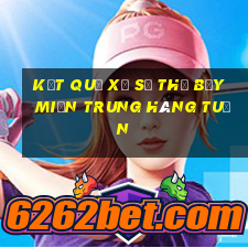 kết quả xổ số thứ bảy miền trung hàng tuần