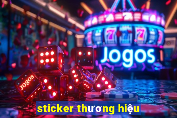 sticker thương hiệu