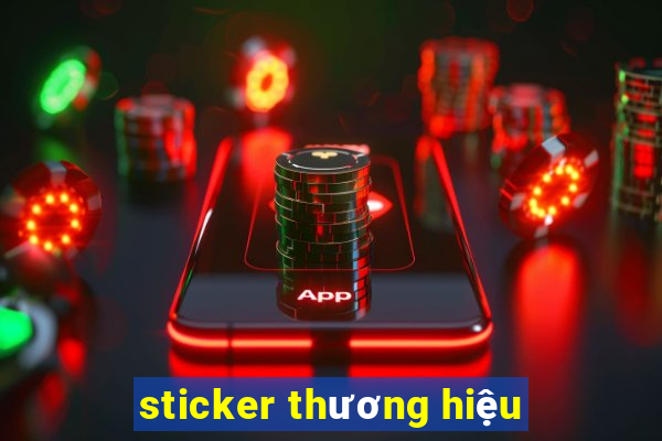 sticker thương hiệu