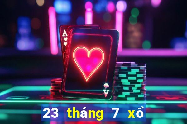 23 tháng 7 xổ số tiền giang