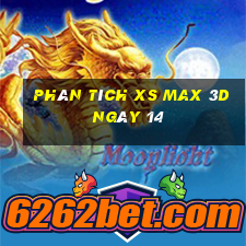 Phân tích XS Max 3D ngày 14