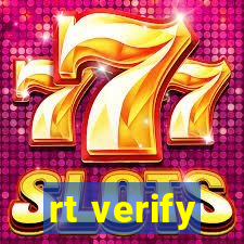 rt verify