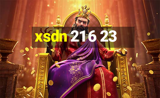 xsdn 21 6 23