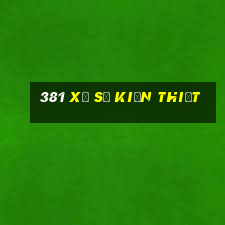 381 Xổ số kiến thiết