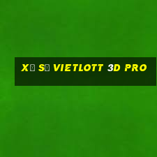 xổ số vietlott 3d pro