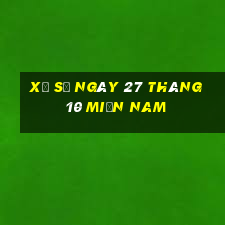 xổ số ngày 27 tháng 10 miền nam