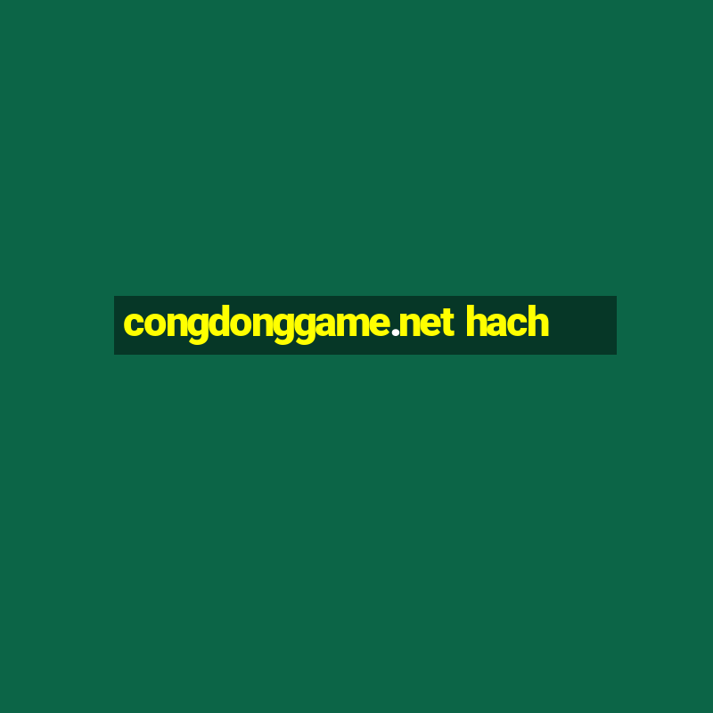 congdonggame.net hach